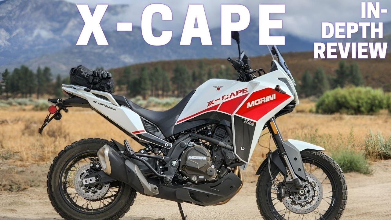 Moto Morini X-CAPE SE: la aventura italiana que redefine el trail moderno