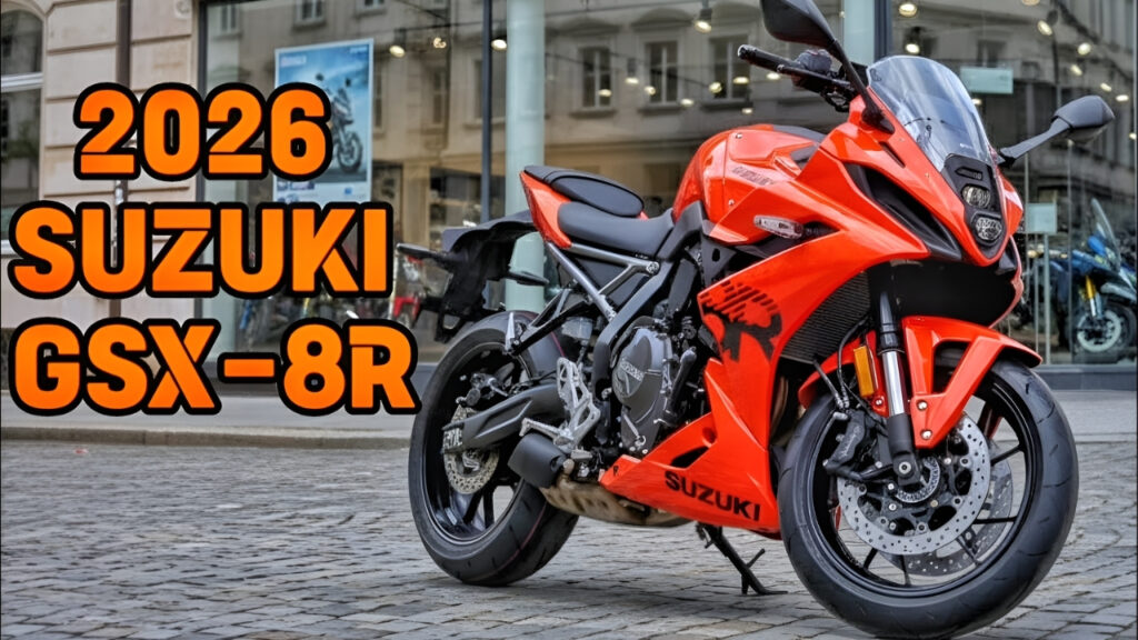 Suzuki GSX-8R 2026: la revolución deportiva que redefine la carretera